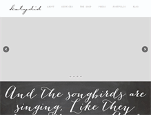 Tablet Screenshot of flowersbykatydid.com